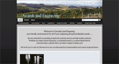 Desktop Screenshot of cascadelaserengraving.com